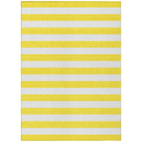 Addison Rugs Chantille ACN528 Machine Made Polyester Transitional Rug Yellow Polyester 10' x 14'