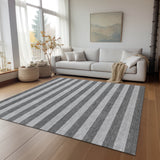 Addison Rugs Chantille ACN530 Machine Made Polyester Transitional Rug Granite Polyester 10' x 14'