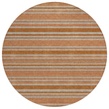 Addison Rugs Chantille ACN531 Machine Made Polyester Transitional Rug Paprika Polyester 8' x 8'