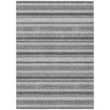 Addison Rugs Chantille ACN531 Machine Made Polyester Transitional Rug Silver Polyester 10' x 14'