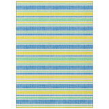 Addison Rugs Chantille ACN531 Machine Made Polyester Transitional Rug Yellow Polyester 10' x 14'
