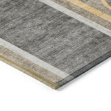 Addison Rugs Chantille ACN532 Machine Made Polyester Transitional Rug Taupe Polyester 10' x 14'
