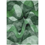 Addison Rugs Chantille ACN536 Machine Made Polyester Contemporary Rug Fern Polyester 10' x 14'