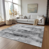 Addison Rugs Chantille ACN537 Machine Made Polyester Transitional Rug Gray Polyester 10' x 14'