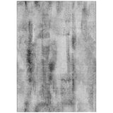Addison Rugs Chantille ACN537 Machine Made Polyester Transitional Rug Gray Polyester 10' x 14'