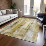 Addison Rugs Chantille ACN537 Machine Made Polyester Transitional Rug Taupe Polyester 10' x 14'