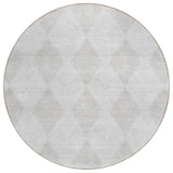 Addison Rugs Chantille ACN539 Machine Made Polyester Transitional Rug Ivory Polyester 8' x 8'
