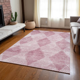 Addison Rugs Chantille ACN539 Machine Made Polyester Transitional Rug Merlot Polyester 10' x 14'