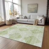 Addison Rugs Chantille ACN539 Machine Made Polyester Transitional Rug Mint Polyester 10' x 14'