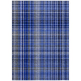 Addison Rugs Chantille ACN541 Machine Made Polyester Transitional Rug Navy Polyester 10' x 14'