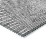 Addison Rugs Chantille ACN542 Machine Made Polyester Transitional Rug Gray Polyester 10' x 14'