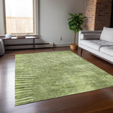 Addison Rugs Chantille ACN542 Machine Made Polyester Transitional Rug Sage Polyester 10' x 14'