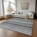 Addison Rugs Chantille ACN543 Machine Made Polyester Transitional Rug Gray Polyester 10' x 14'