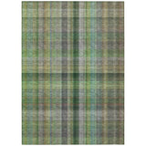 Addison Rugs Chantille ACN548 Machine Made Polyester Transitional Rug Green Polyester 10' x 14'