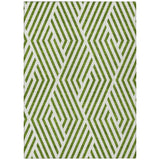 Addison Rugs Chantille ACN550 Machine Made Polyester Transitional Rug Olive Polyester 10' x 14'