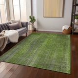 Addison Rugs Chantille ACN552 Machine Made Polyester Transitional Rug Green Polyester 10' x 14'