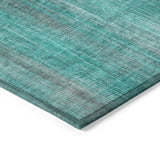 Addison Rugs Chantille ACN552 Machine Made Polyester Transitional Rug Teal Polyester 10' x 14'