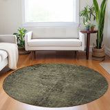 Addison Rugs Chantille ACN554 Machine Made Polyester Transitional Rug Gray Polyester 8' x 8'