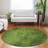 Addison Rugs Chantille ACN554 Machine Made Polyester Transitional Rug Green Polyester 8' x 8'
