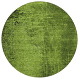 Addison Rugs Chantille ACN554 Machine Made Polyester Transitional Rug Green Polyester 8' x 8'