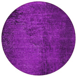 Addison Rugs Chantille ACN554 Machine Made Polyester Transitional Rug Purple Polyester 8' x 8'
