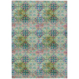 Addison Rugs Chantille ACN557 Machine Made Polyester Transitional Rug Green Polyester 10' x 14'