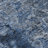 Addison Rugs Chantille ACN565 Machine Made Polyester Transitional Rug Blue Polyester 10' x 14'