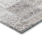 Addison Rugs Chantille ACN566 Machine Made Polyester Transitional Rug Taupe Polyester 10' x 14'