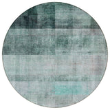Addison Rugs Chantille ACN568 Machine Made Polyester Transitional Rug Teal Polyester 8' x 8'