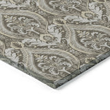 Addison Rugs Chantille ACN572 Machine Made Polyester Transitional Rug Taupe Polyester 10' x 14'