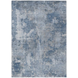 Addison Rugs Chantille ACN573 Machine Made Polyester Transitional Rug Blue Polyester 10' x 14'