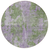 Addison Rugs Chantille ACN573 Machine Made Polyester Transitional Rug Green Polyester 8' x 8'