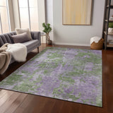 Addison Rugs Chantille ACN573 Machine Made Polyester Transitional Rug Green Polyester 10' x 14'