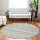 Addison Rugs Chantille ACN576 Machine Made Polyester Transitional Rug Ivory Polyester 8' x 8'