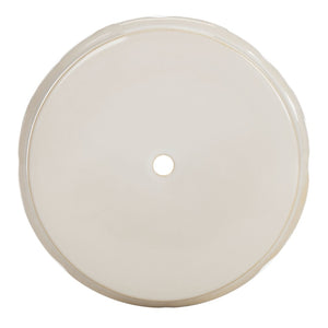Safavieh BETLI Garden Stool - Elegant Ceramic Accent for Indoor & Outdoor Spaces, Versatile Side Table Creme ACS4574B