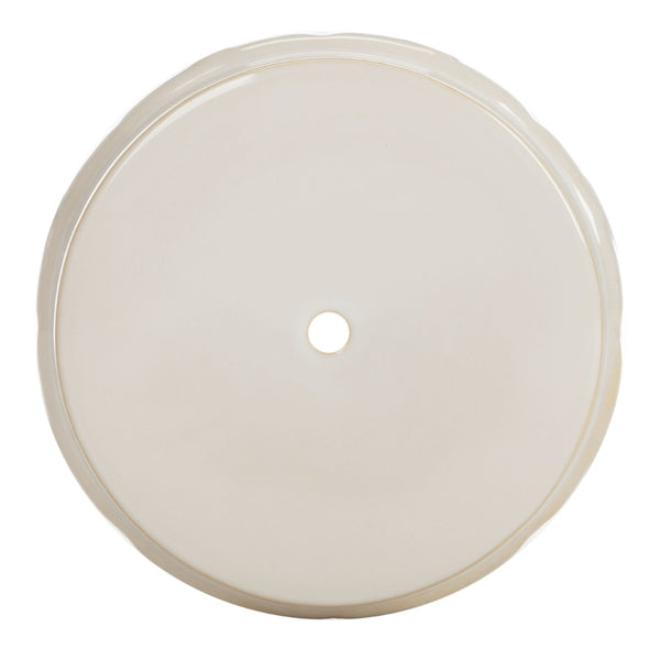 Safavieh BETLI Garden Stool - Elegant Ceramic Accent for Indoor & Outdoor Spaces, Versatile Side Table Creme ACS4574B