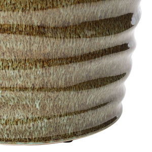 Safavieh KITA Ceramic Garden Stool - Versatile Outdoor Accent for Seating, Tables, and Decorative Use Blue ACS4575B