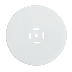 Safavieh LARSA Garden Stool - Elegant Ceramic Accent for Outdoor Seating, Side Table, or Decorative Stand White ACS4576B