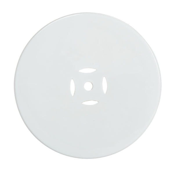 Safavieh LARSA Garden Stool - Elegant Ceramic Accent for Outdoor Seating, Side Table, or Decorative Stand White ACS4576B