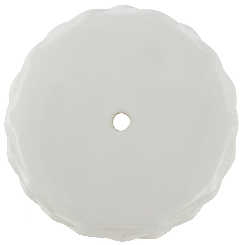 Safavieh SEINA, 17-Inch Cream Ceramic Garden Stool - Stylish Accent for Indoor & Outdoor Living Spaces ACS4594A