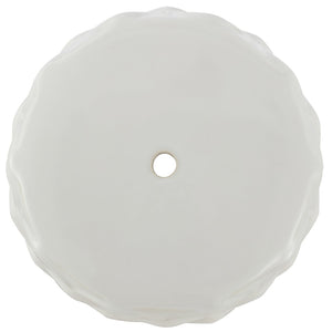 Safavieh SEINA, 17-Inch Cream Ceramic Garden Stool - Stylish Accent for Indoor & Outdoor Living Spaces ACS4594A