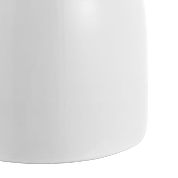 Safavieh MILLIA, 14.75 INCH CERAMIC GARDEN STOOL – Elegant Accent for Indoor & Outdoor Spaces, Versatile Design White ACS4598A
