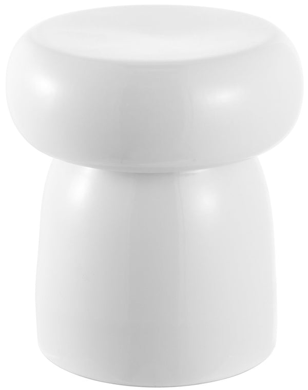 Safavieh MILLIA, 14.75 INCH CERAMIC GARDEN STOOL – Elegant Accent for Indoor & Outdoor Spaces, Versatile Design White ACS4598A