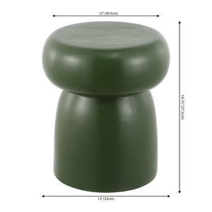 Safavieh Millia, 14.75 Inch, Moss Green, Ceramic Garden Stool Moss Green ACS4598C