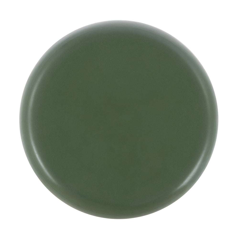 Safavieh MILLIA, 14.75 INCH CERAMIC GARDEN STOOL – Elegant Accent for Indoor & Outdoor Spaces, Versatile Design Moss Green / - ACS4598C