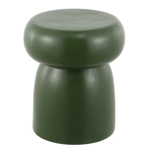 Safavieh Millia, 14.75 Inch, Moss Green, Ceramic Garden Stool Moss Green ACS4598C