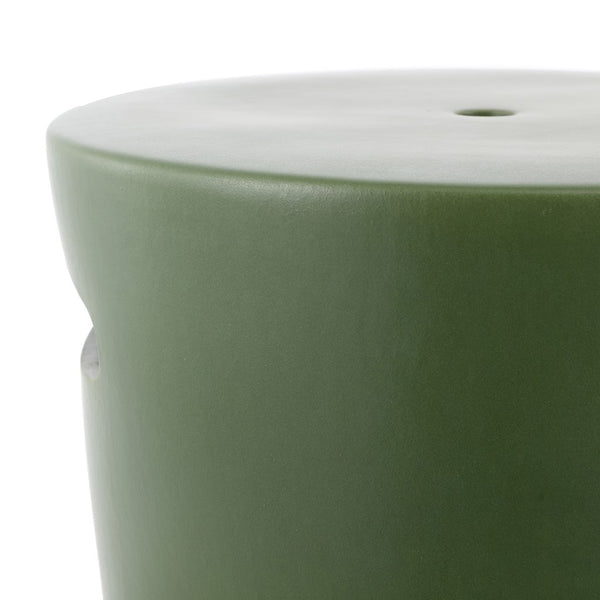 Safavieh Dijera, 16 Nch, Moss Green, Ceramic Garden Stool Moss Green ACS4599D