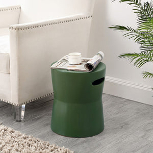 Safavieh Dijera, 16 Nch, Moss Green, Ceramic Garden Stool Moss Green ACS4599D