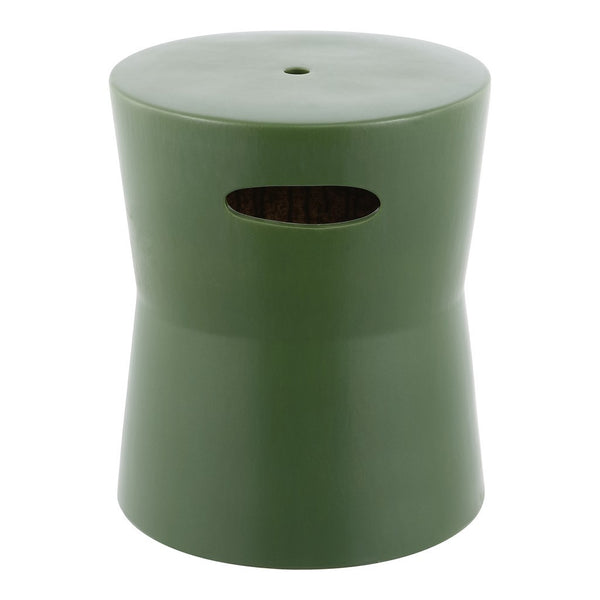 Safavieh Dijera, 16 Nch, Moss Green, Ceramic Garden Stool Moss Green ACS4599D