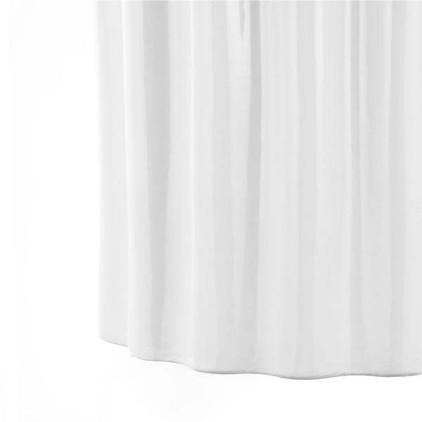 Safavieh TULETT, 18-Inch Ceramic Garden Stool for Outdoor Style, Versatile Seating & Decorative Accent Piece White ACS4600A